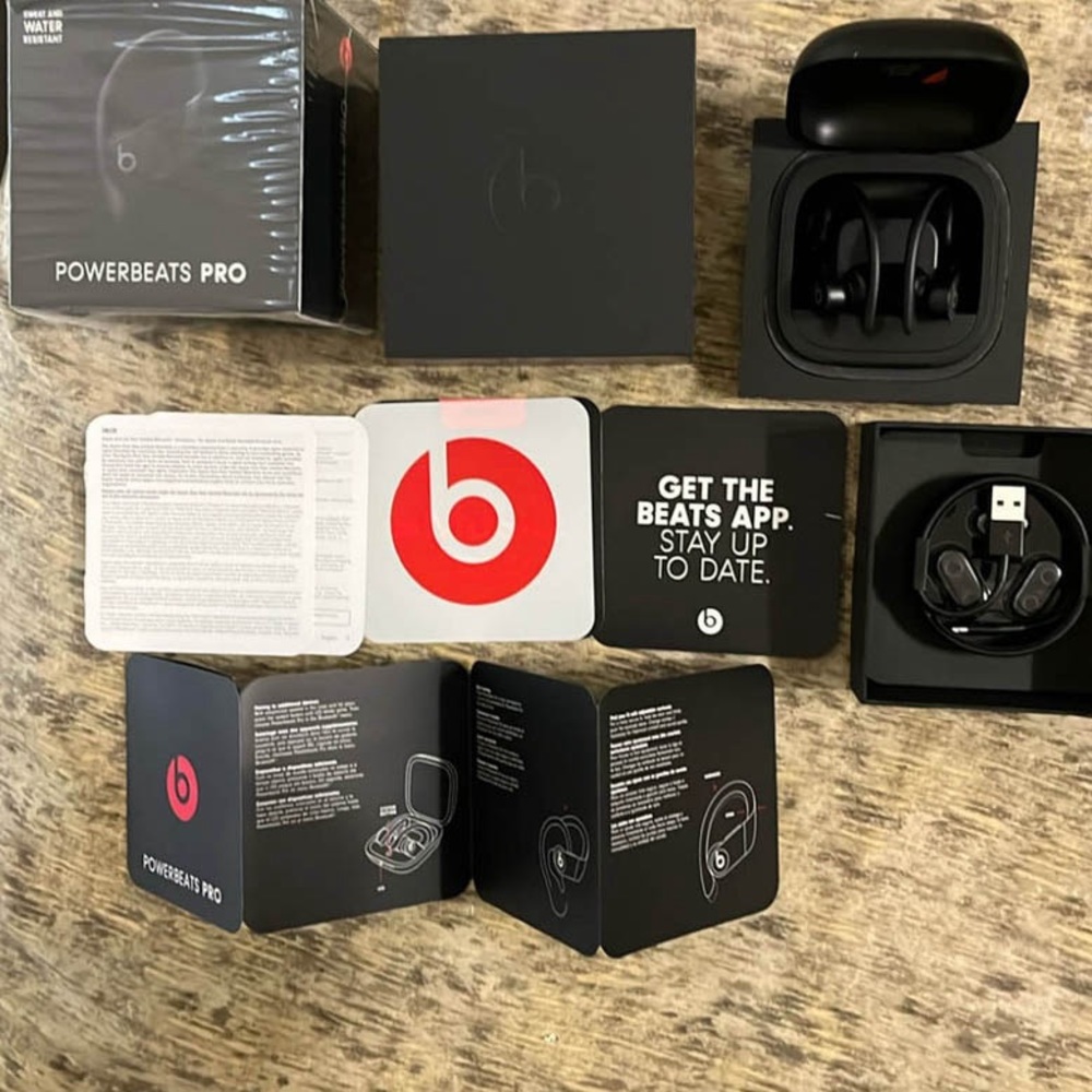 Powerbeats Pro NEW Beats Wireless Water Resist high-performance earphones Black